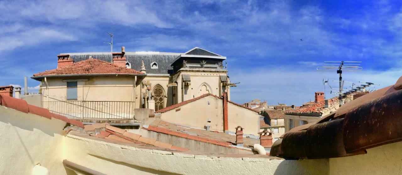 Joli Studio Avec Terrasse-Jardin Sur Les Toits, Coeur Historique مونبيلييه المظهر الخارجي الصورة